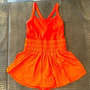 Free people romper with skort